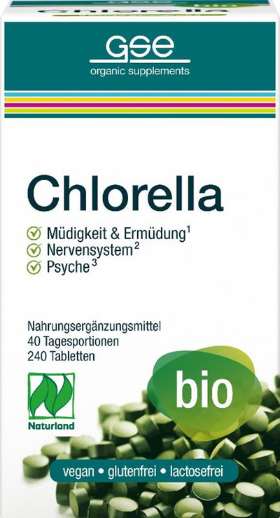 Produktfoto zu Chlorella Tabletten