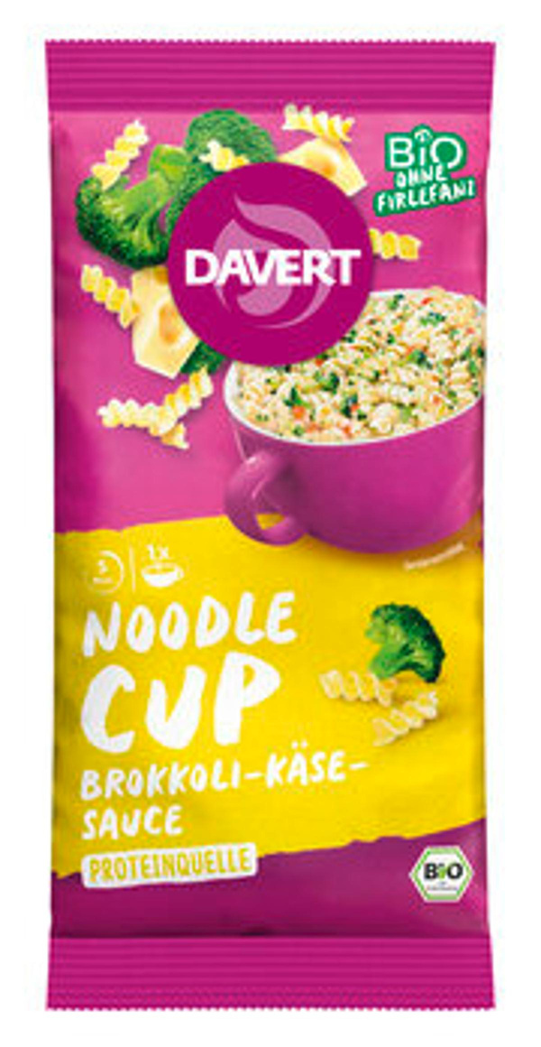 Produktfoto zu Noodle-Cup Brokkoli-Käse-Sauce