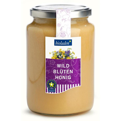 Produktfoto zu b* Wildblütenhonig cremig, 6 x 1 Kilo