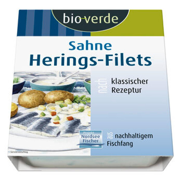 Produktfoto zu Sahne-Herings-Filets