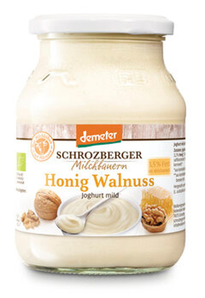 Produktfoto zu Joghurt Honig-Walnuß 3,5%