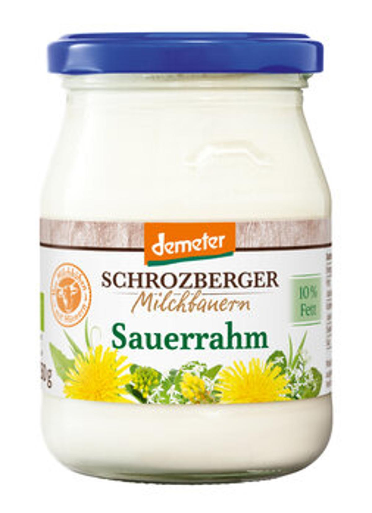 Sauerrahm im Glas 10%