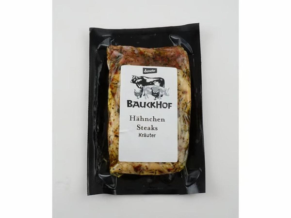 Produktfoto zu Hähnchensteaks Kräuter, 2 Stück