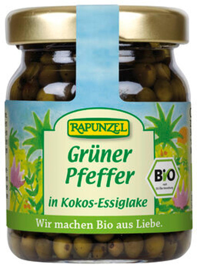 Produktfoto zu Grüner Pfeffer in Lake