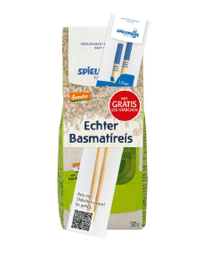 Produktfoto zu Echter Basmatireis mit Stäbchen