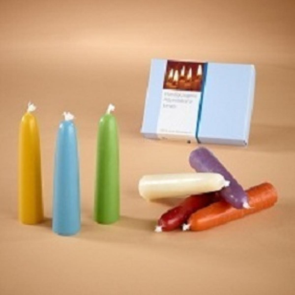 Produktfoto zu Adventskranz-Kerzen, rot