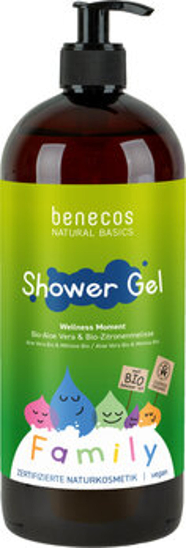 Produktfoto zu Duschgel FAMILY Wellness Moment Aloe Melissa