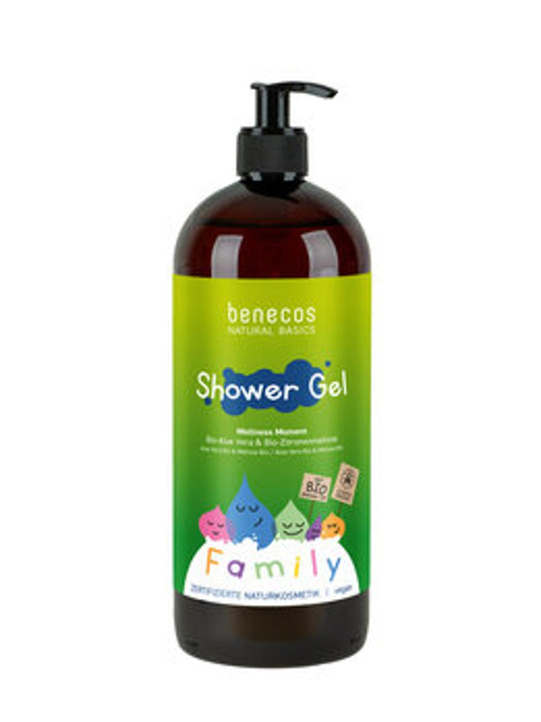 Produktfoto zu Duschgel FAMILY Wellness Moment Aloe Melissa