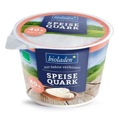 Produktfoto zu b* Speisequark Vollfettstufe 40% mit Sahne