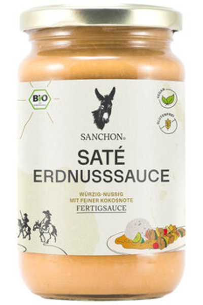Produktfoto zu Erdnusssauce Saté Sauce