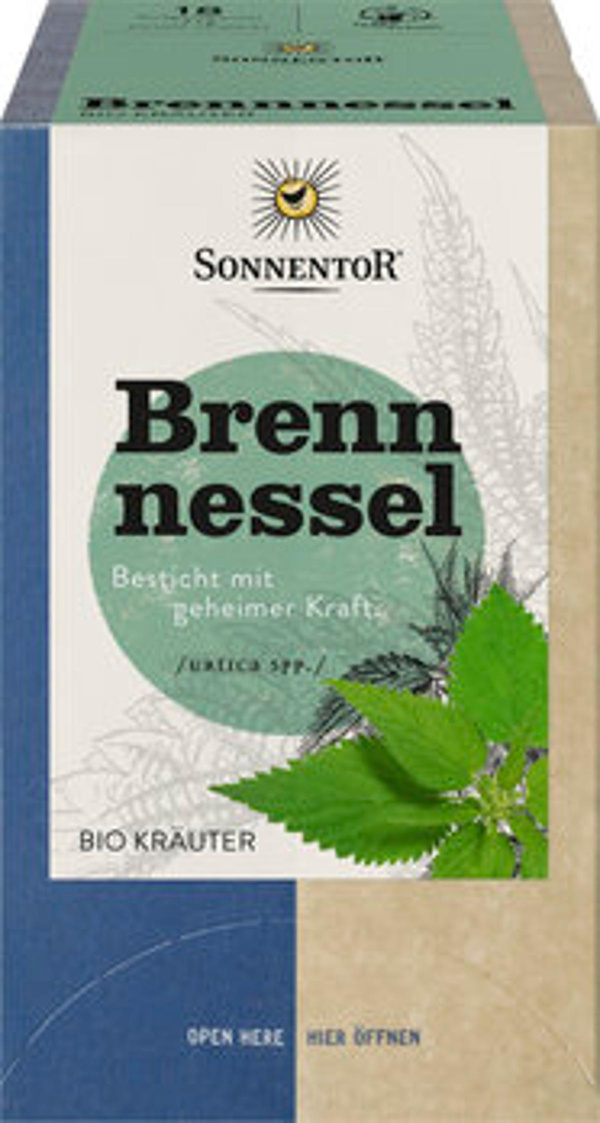 Produktfoto zu Brennnessel Tee im Teebeutel
