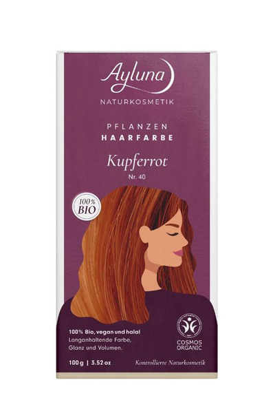 Produktfoto zu Pflanzenhaarfarbe Kupferrot