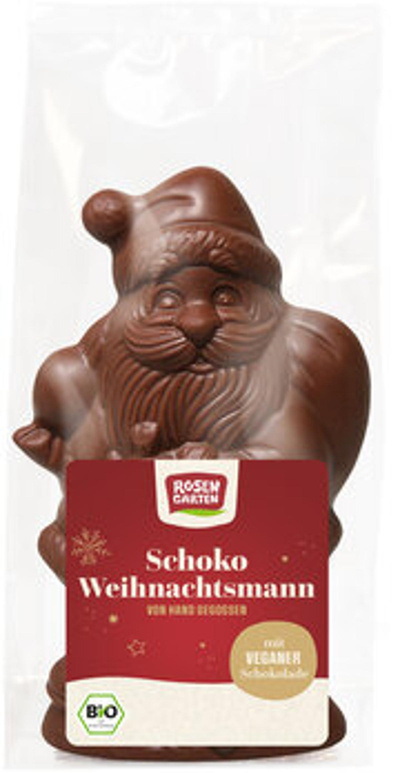 Produktfoto zu Schoko Weihnachtsmann vegan