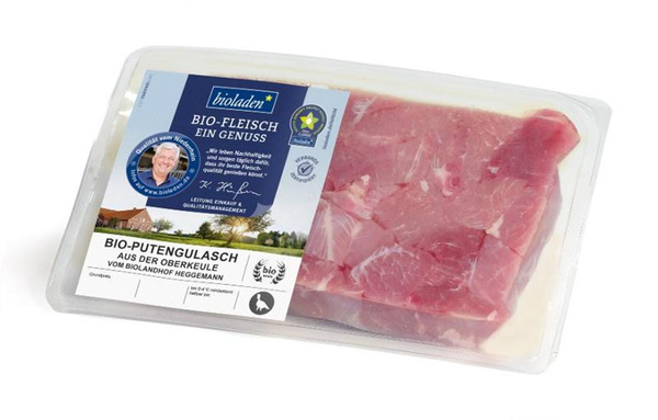 Produktfoto zu b* Putengulasch aus der Oberkeule, ca. 400g