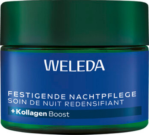 Produktfoto zu WELEDA Festigende Nachtpflege Blauer Enzian & Edelweiss