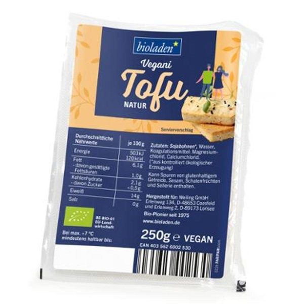 Produktfoto zu b* Tofu natur VEGANI