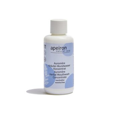 Produktfoto zu Kräuter Mundwasser Konzentrat Mentholfrei Blau