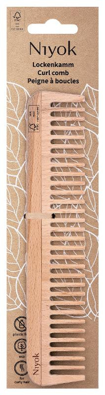 Produktfoto zu Lockenkamm aus Holz