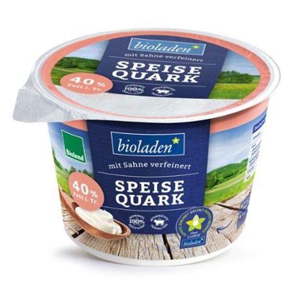 Produktfoto zu b* Speisequark Vollfettstufe 40% mit Sahne