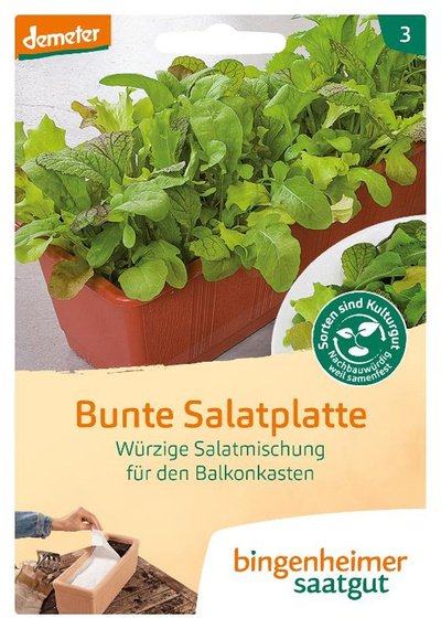 Produktfoto zu Salat Mischung Salatplatte Saaten