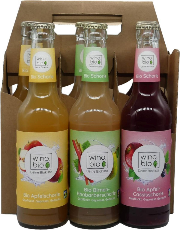 Produktfoto zu Sixpack Mix-Schorlen, 6 Flaschen