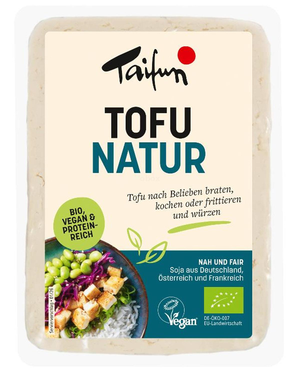 Produktfoto zu Tofu Natur Taifun (8 x 200g)