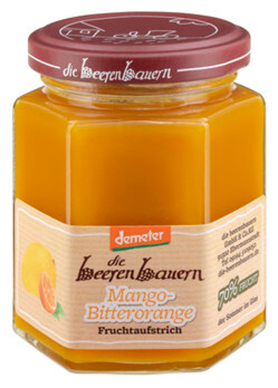 Produktfoto zu Mango-Bitterorange Fruchtaufstrich