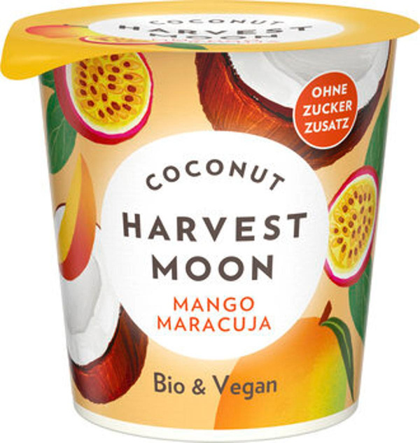 Produktfoto zu Kokosmilch-Joghurt Mango-Maracuja