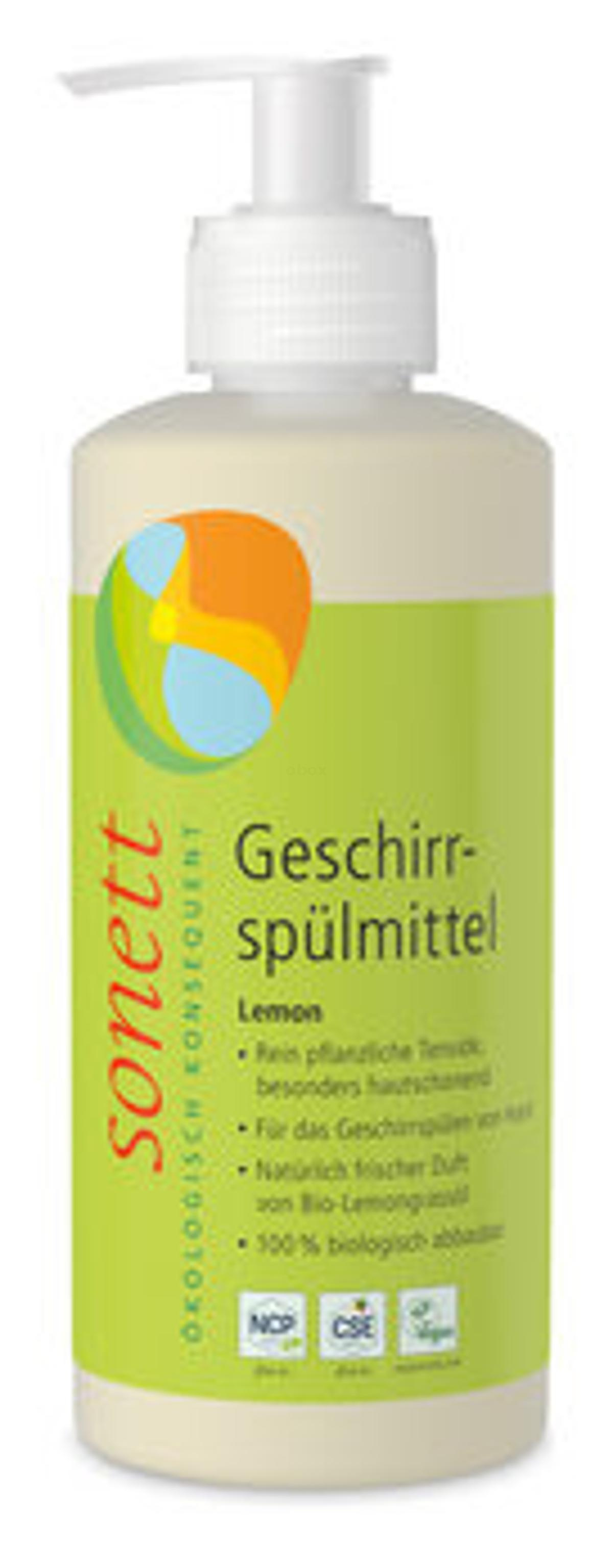 Geschirrspülmittel Lemon im Spender