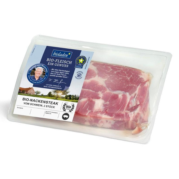 Produktfoto zu b* Nackensteaks vom Schwein, 2 Stück