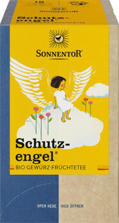 Produktfoto zu Schutzengel Früchtetee im Teebeutel