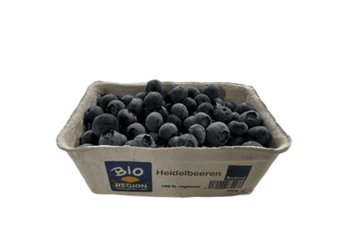 Produktfoto zu Heidelbeeren aus eigenem Anbau im 250gr-Schälchen