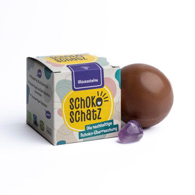 Produktfoto zu Schokoschatz-Glückssteine