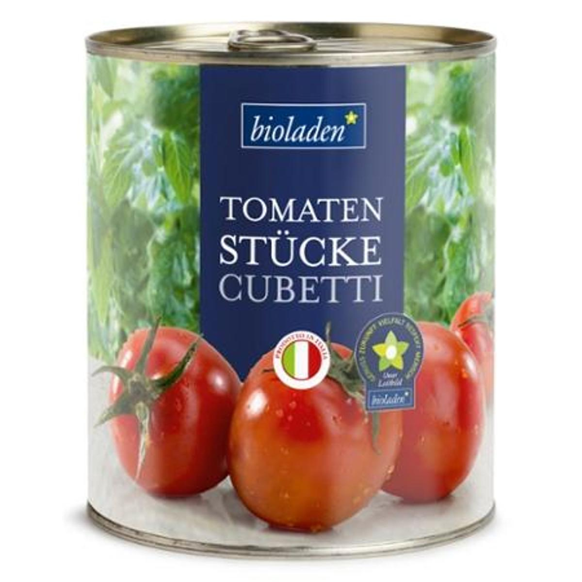 b* Cubetti Tomatenstücke