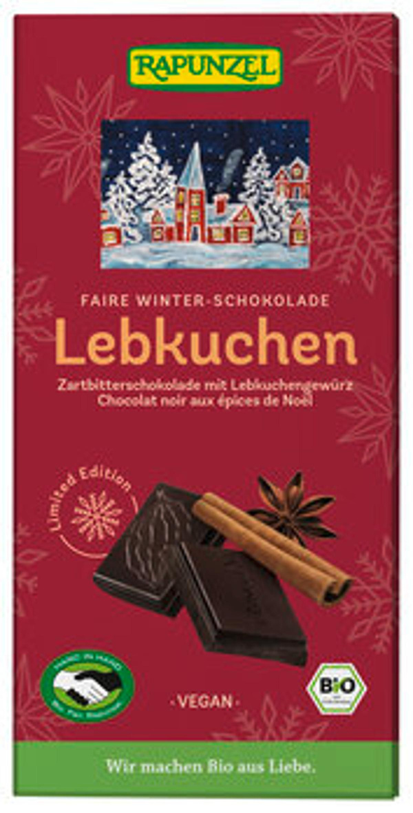 Produktfoto zu Lebkuchen Zartbitterschokolade