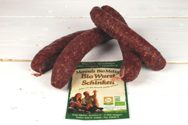 Produktfoto zu Vorarlberger Kaminwurzen