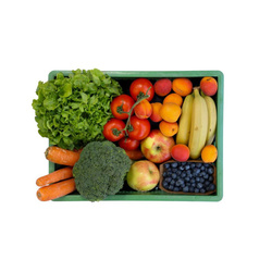 Produktfoto zu Obst-Gemüse-Mischkisten