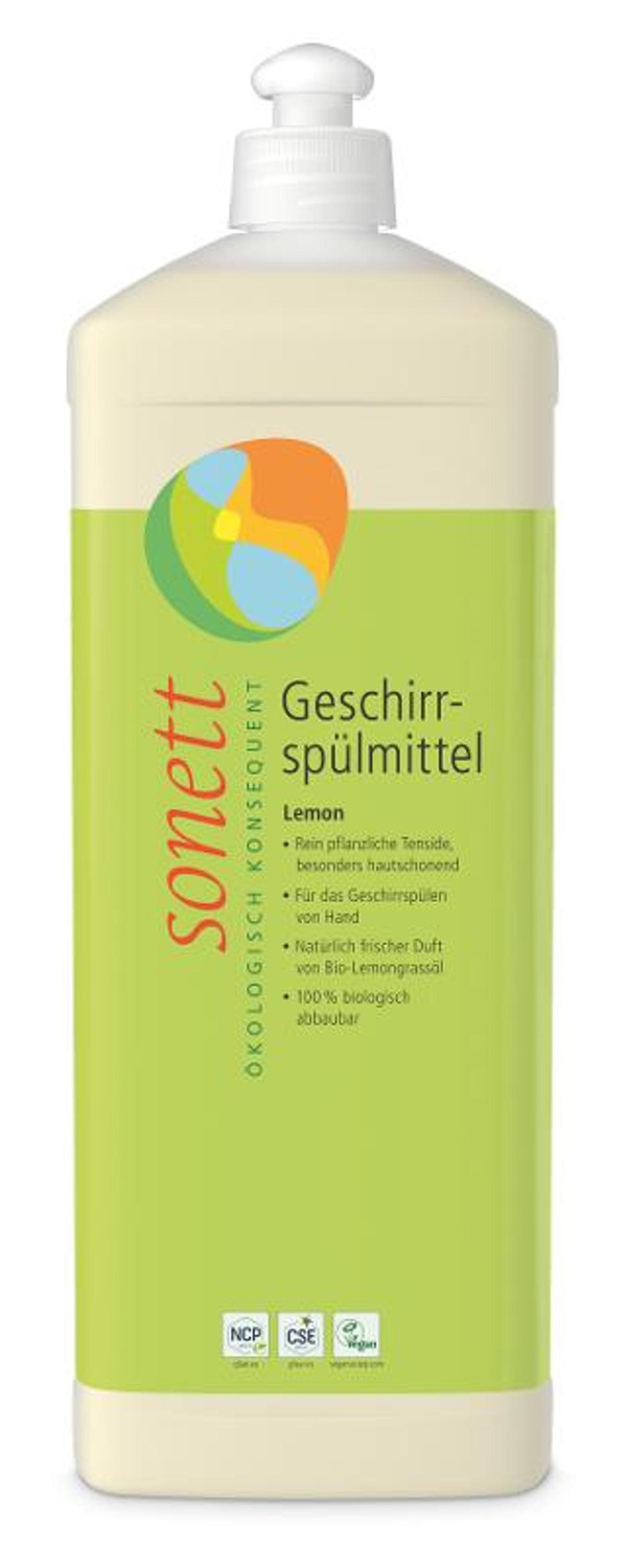 Produktfoto zu SONETT Geschirrspülmittel Nachfüller Lemon 1 Liter