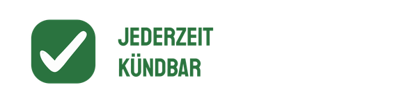 Jederzeit kündbar