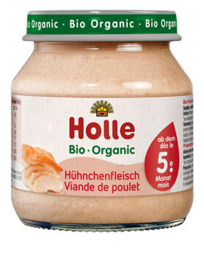 Produktfoto zu Babygläschen - Hühnchenfleisch (6 x 125g)