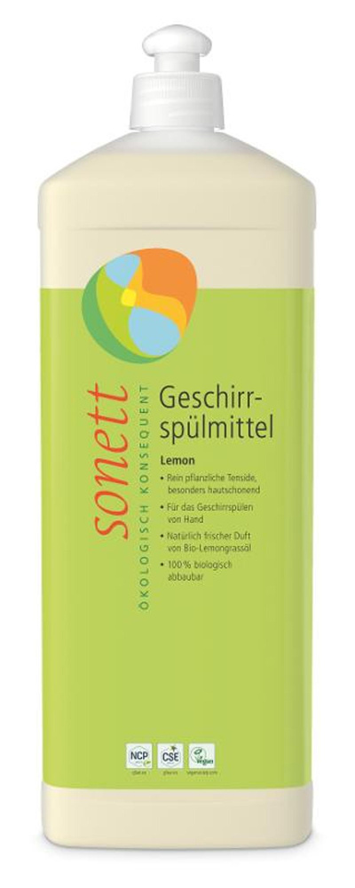 Produktfoto zu SONETT Geschirrspülmittel Nachfüller Lemon 1 Liter