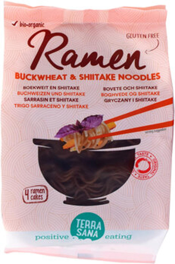 Produktfoto zu Ramen Buchweizen mit Shiitake