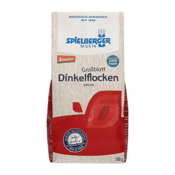 Produktfoto zu Dinkelflocken, Grossblatt
