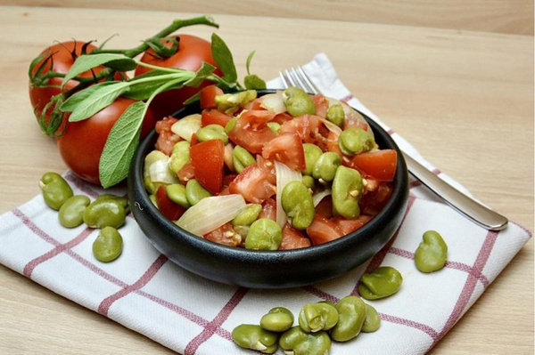 Produktfoto zu Dicke Bohnen Salat italienische Art