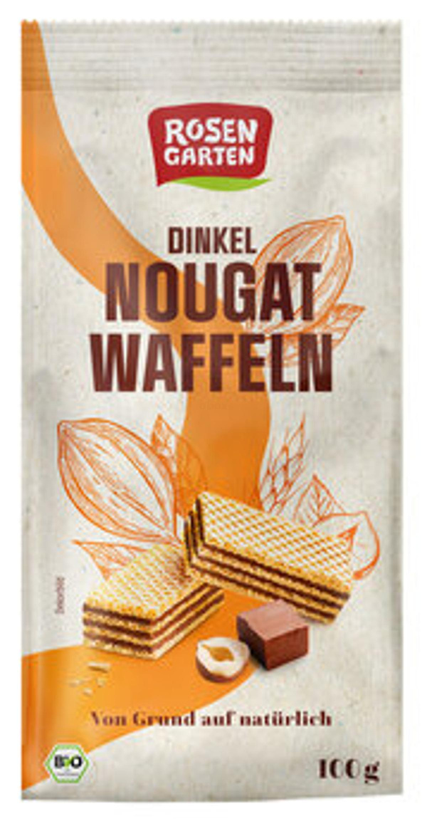 Produktfoto zu Dinkelwaffeln Nougat