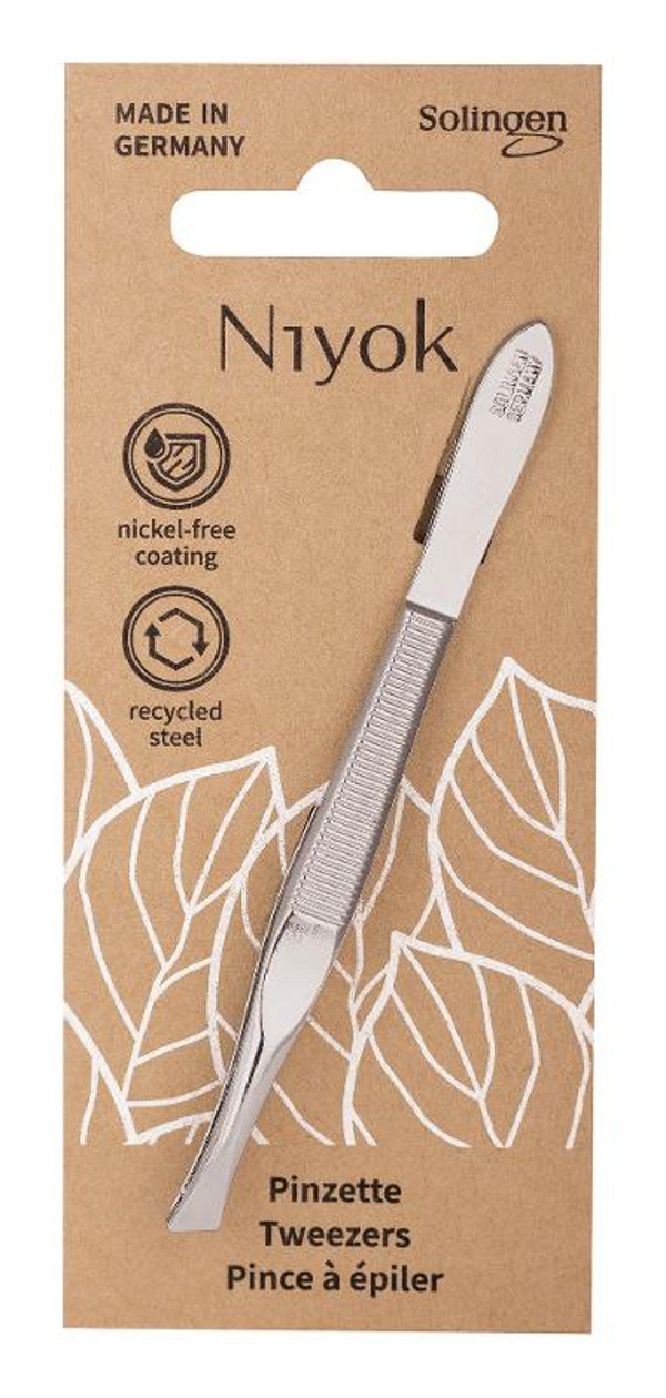 Produktfoto zu Pinzette schräg Solingen Vitaloy