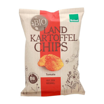 Produktfoto zu Landkartoffelchips Tomate