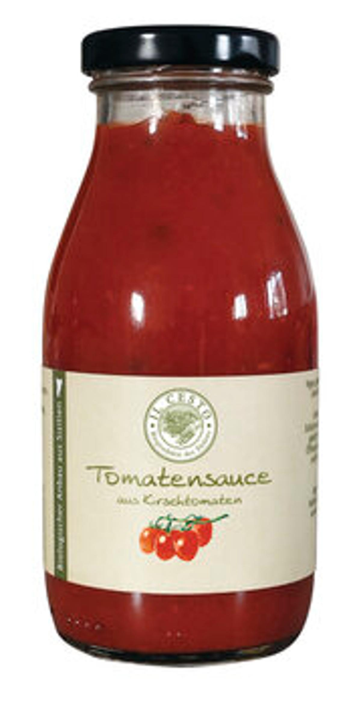Tomatensauce aus Kirschtomaten natur - 250ml