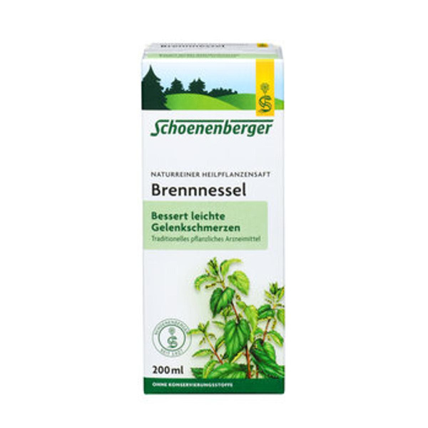 Produktfoto zu Brennessel Pflanzensaft, Bio