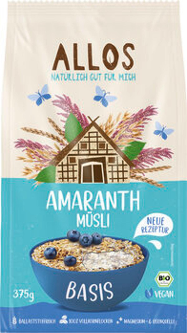 Produktfoto zu Amaranth Basis Müsli
